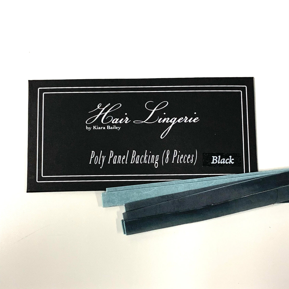 Poly Single Panel Backing - Black